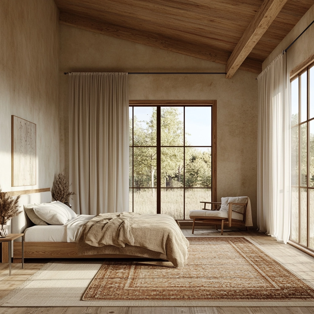 elegant farmhouse bedroom 9