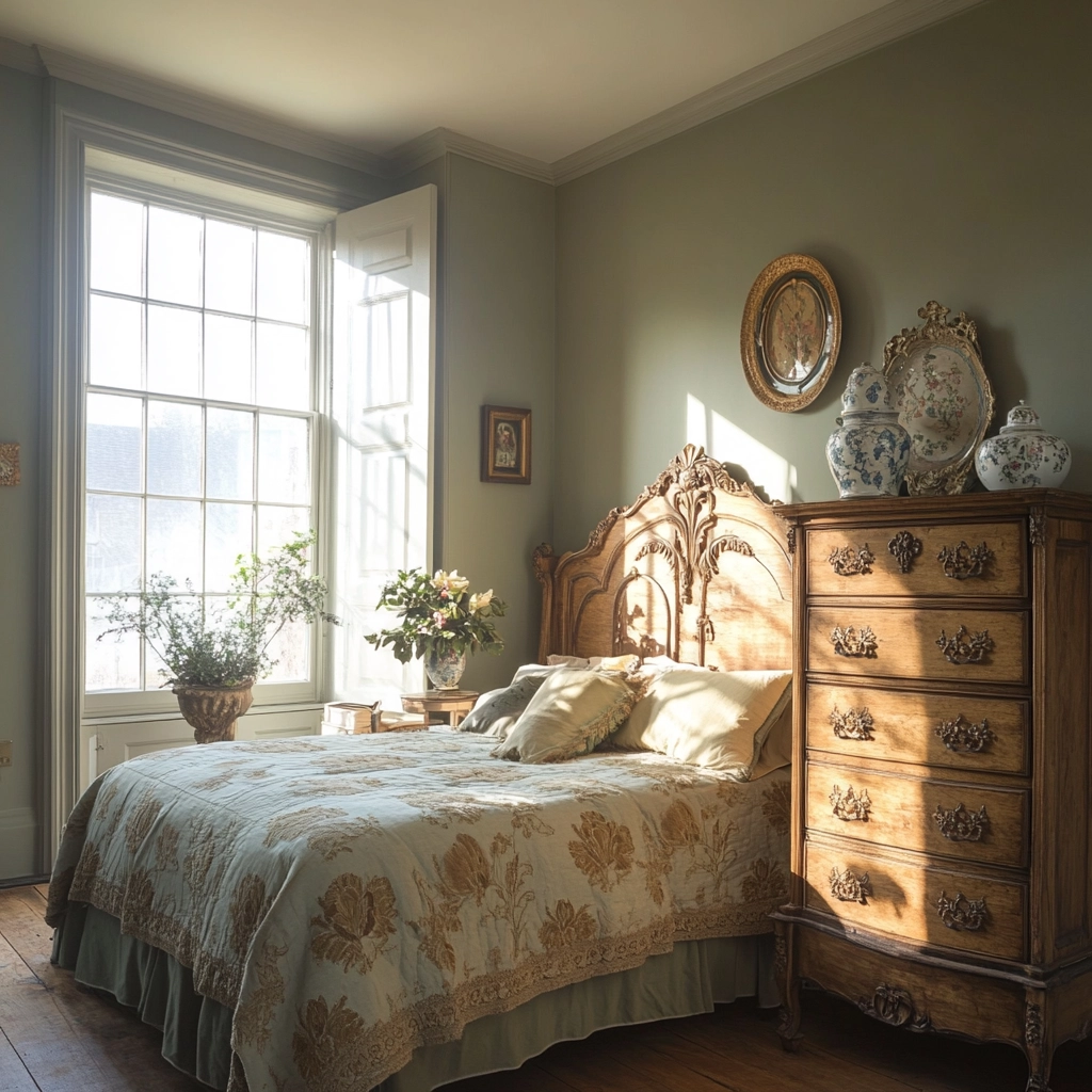 english farmhouse bedroom 10