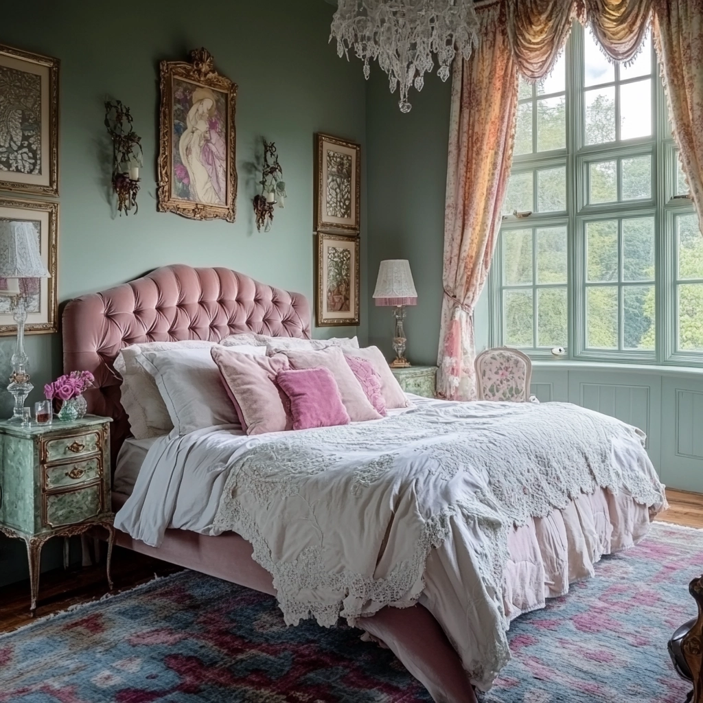 english farmhouse bedroom 25