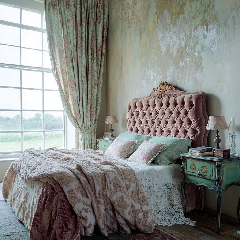 english farmhouse bedroom 28