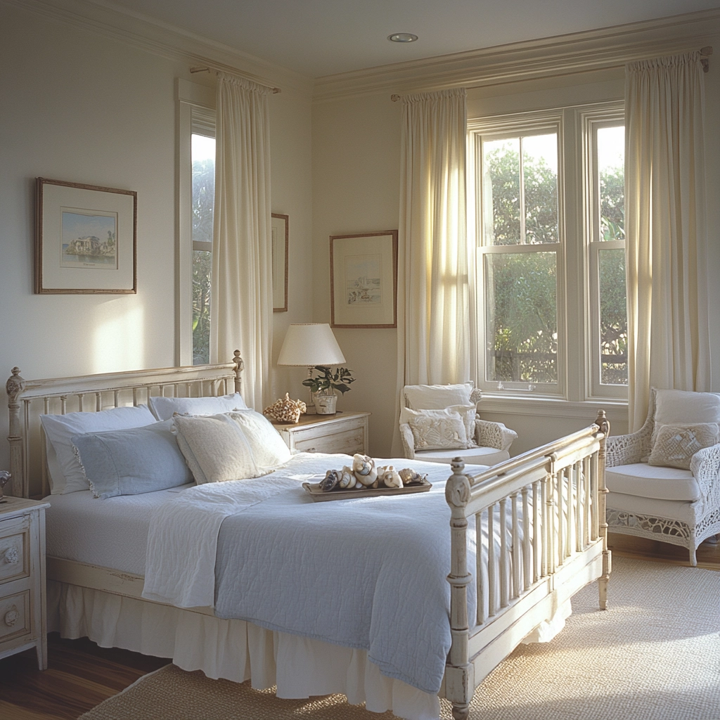 english farmhouse bedroom 32
