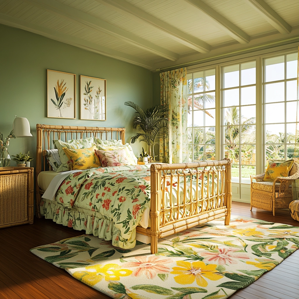 english farmhouse bedroom 38