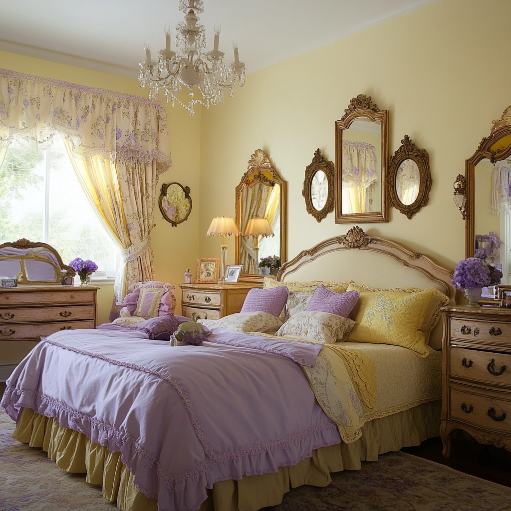 english farmhouse bedroom 43