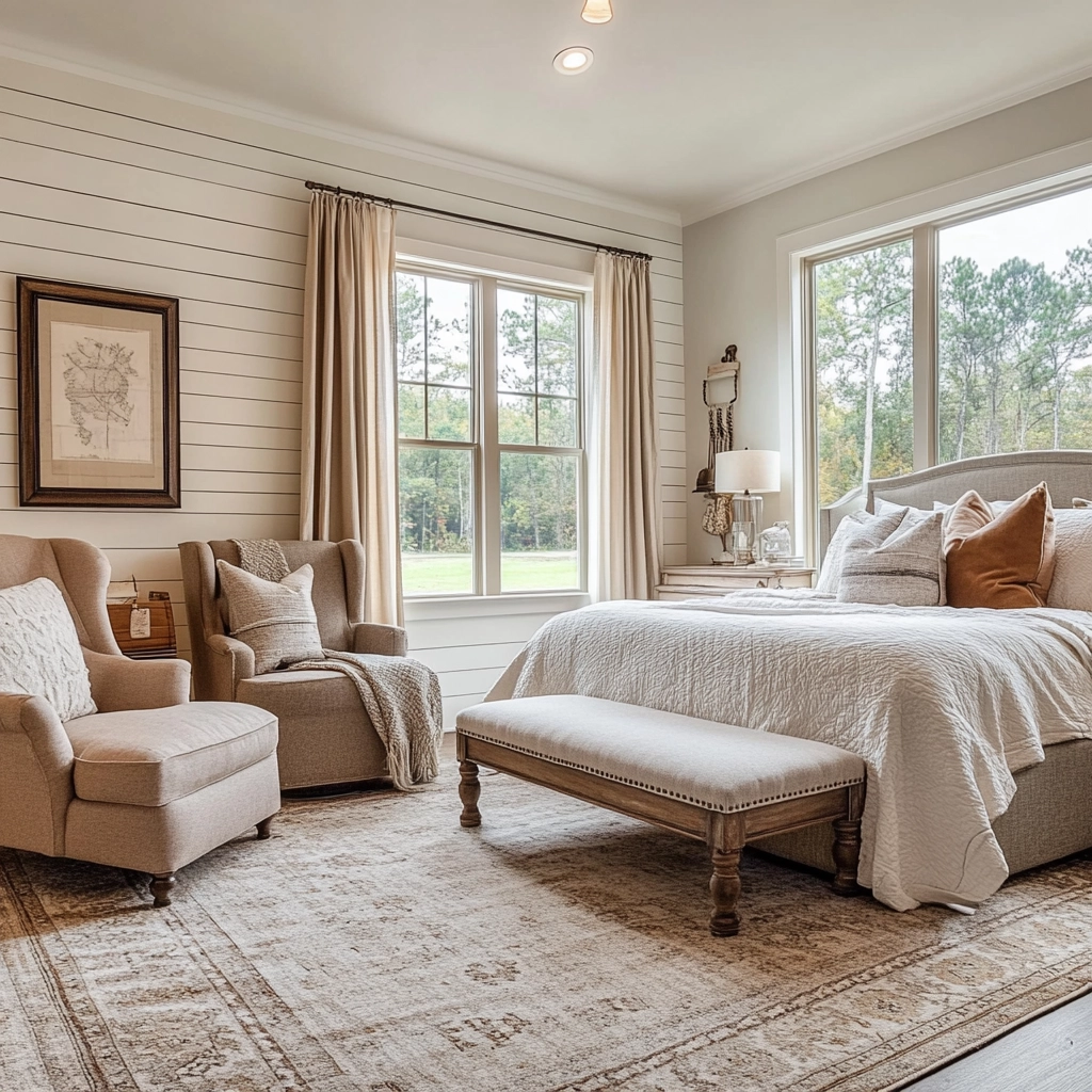 english farmhouse bedroom 53