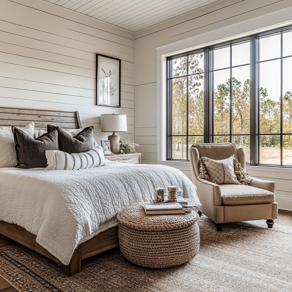 english farmhouse bedroom 54