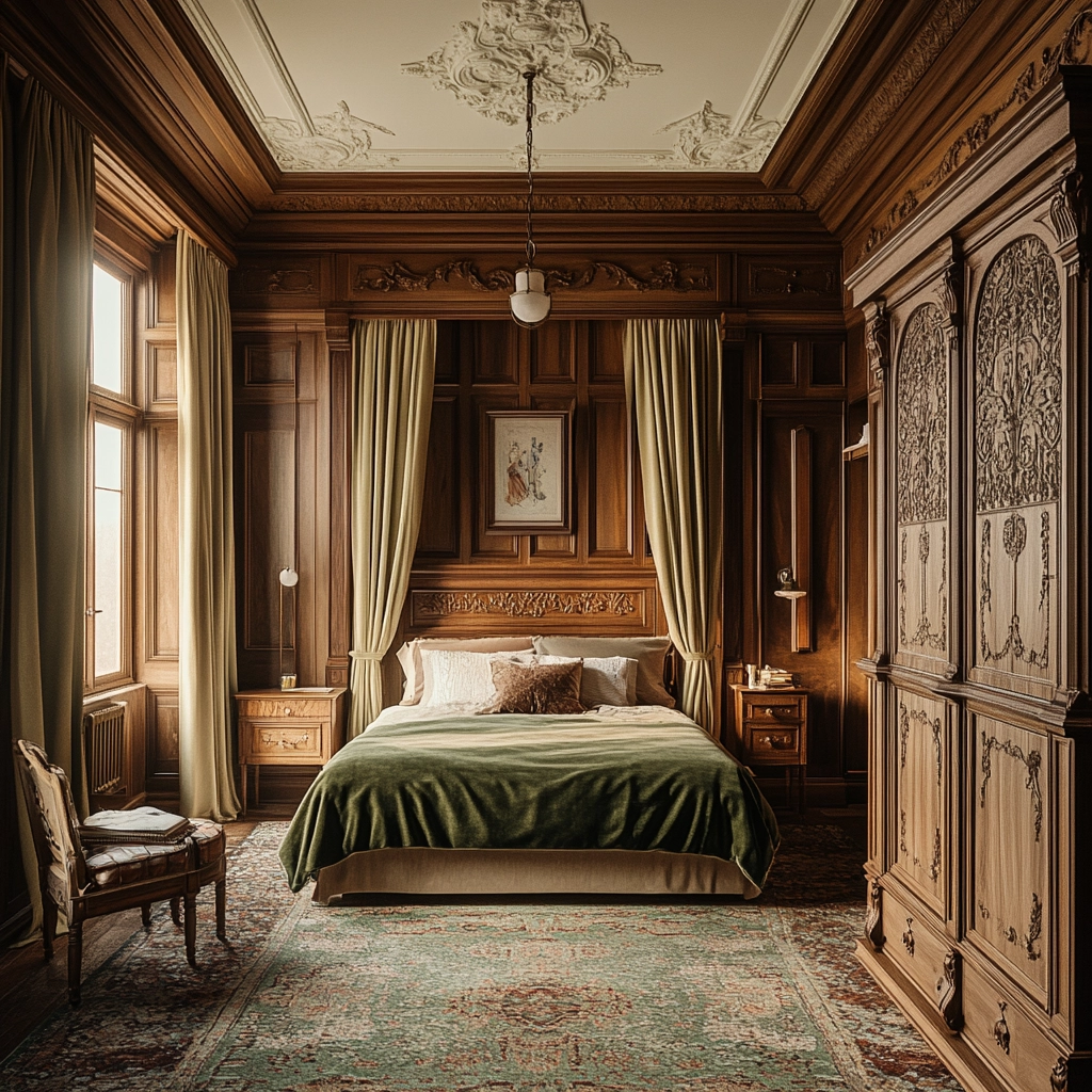 english farmhouse bedroom 58