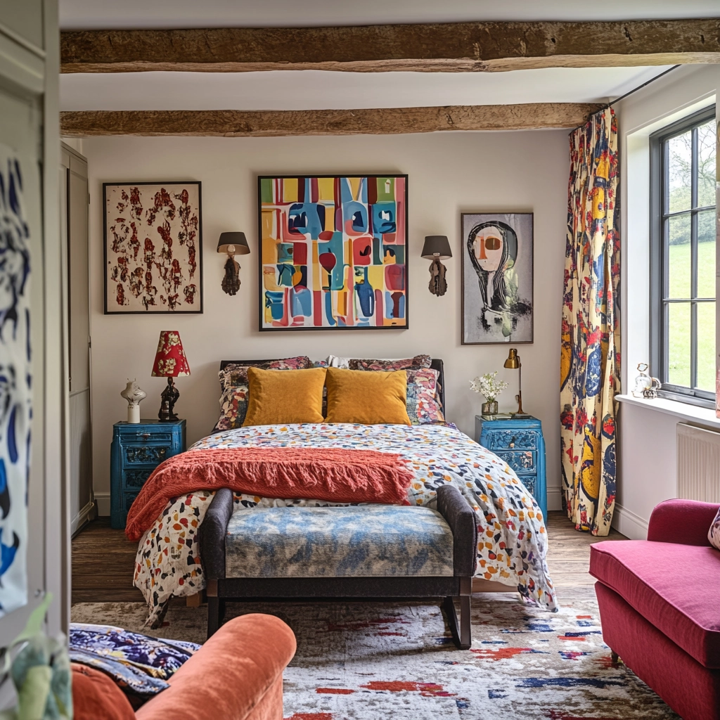 english farmhouse bedroom 66