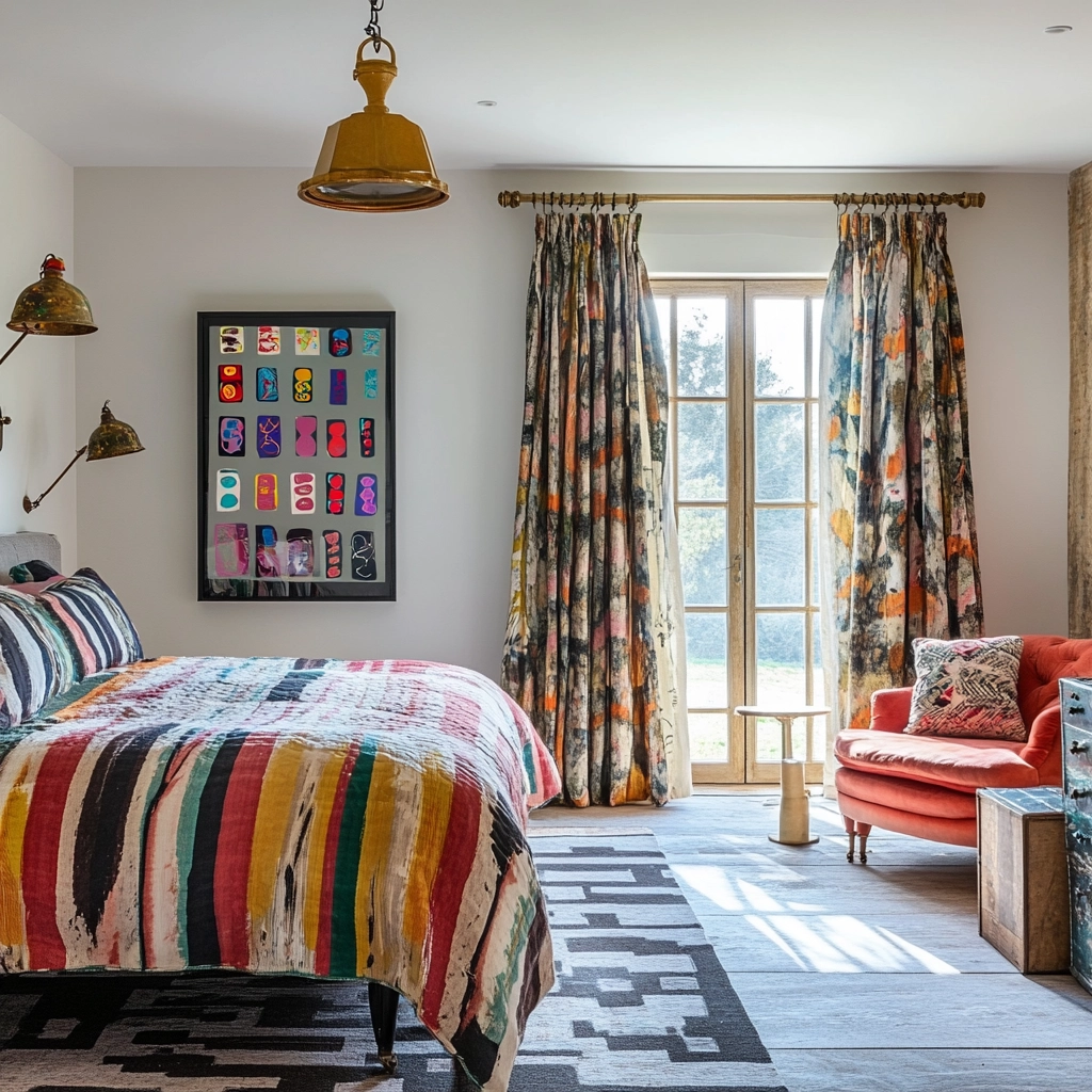 english farmhouse bedroom 68