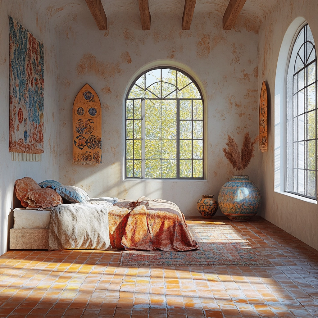 english farmhouse bedroom 72