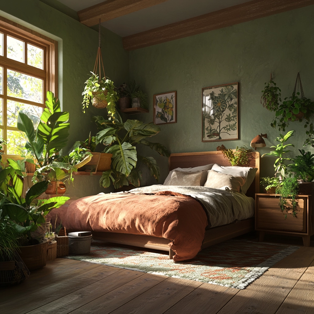 english farmhouse bedroom 78