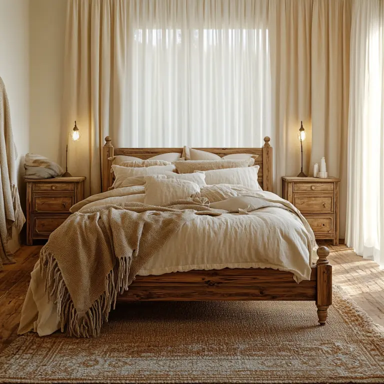 european farmhouse bedroom 1