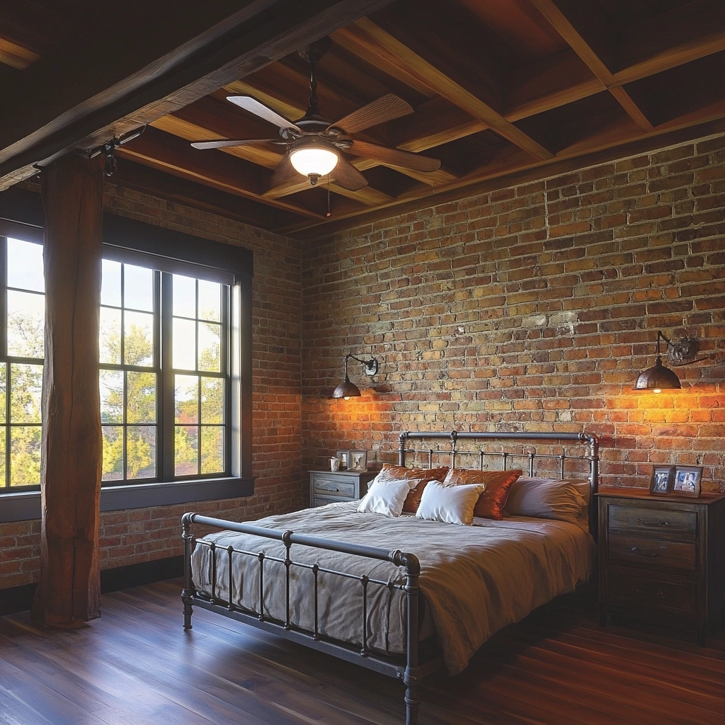 european farmhouse bedroom 26