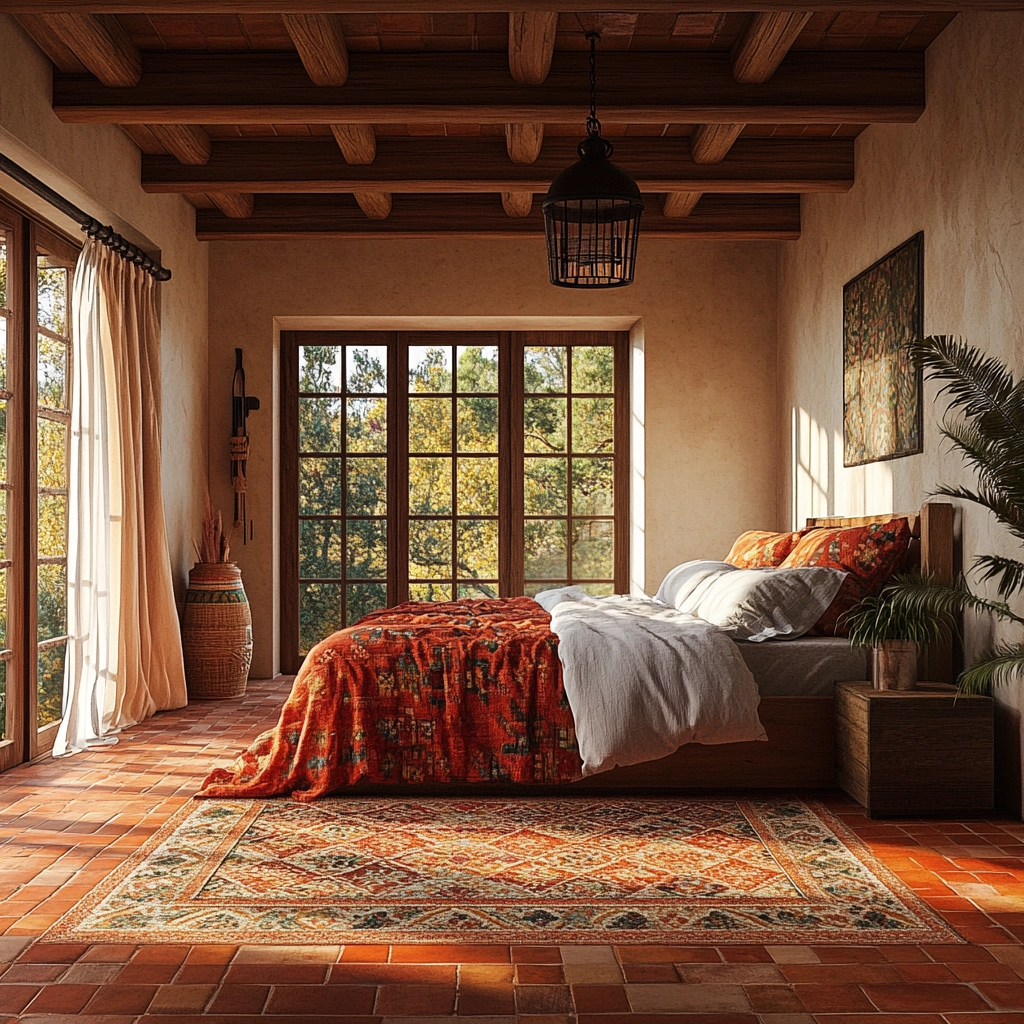 european farmhouse bedroom 34
