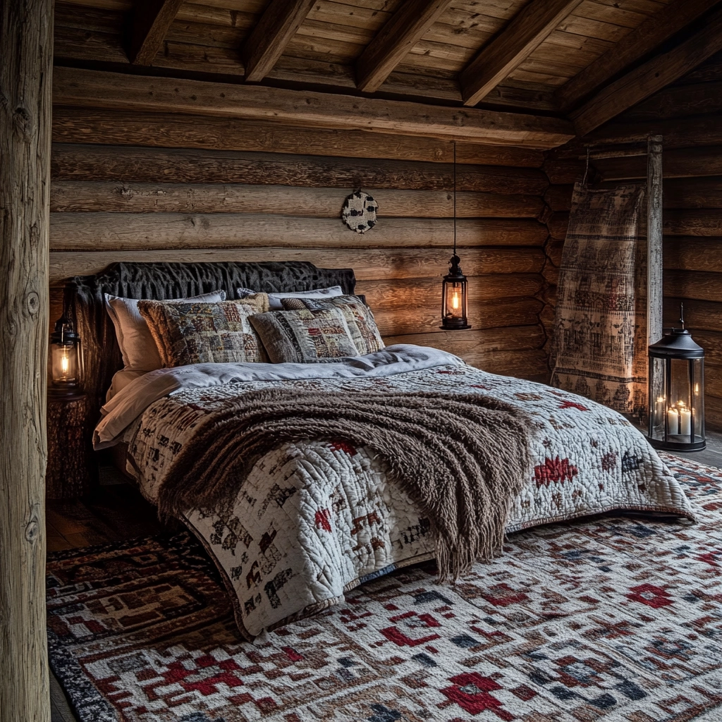 european farmhouse bedroom 43