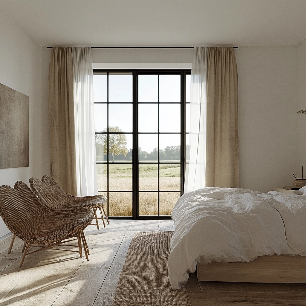 european farmhouse bedroom 65