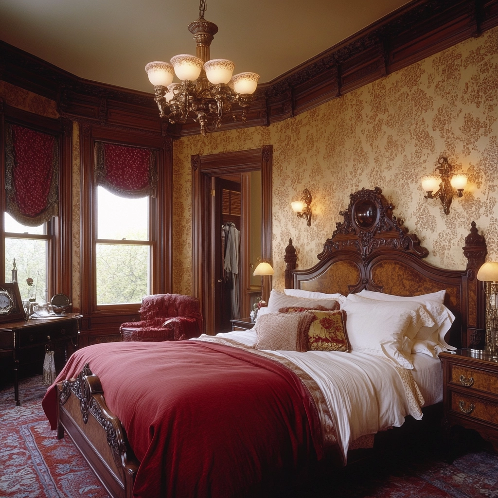 farmhouse accent wall bedroom 30