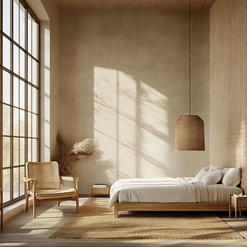farmhouse accent wall bedroom 5