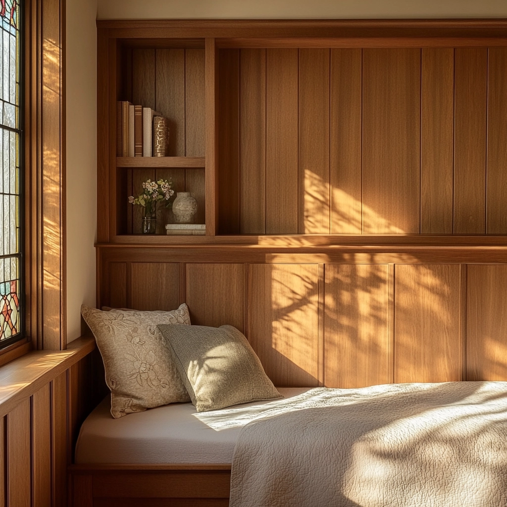 farmhouse accent wall bedroom 64