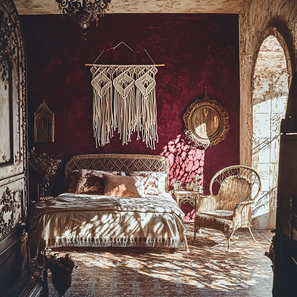 farmhouse aesthetic bedroom 13