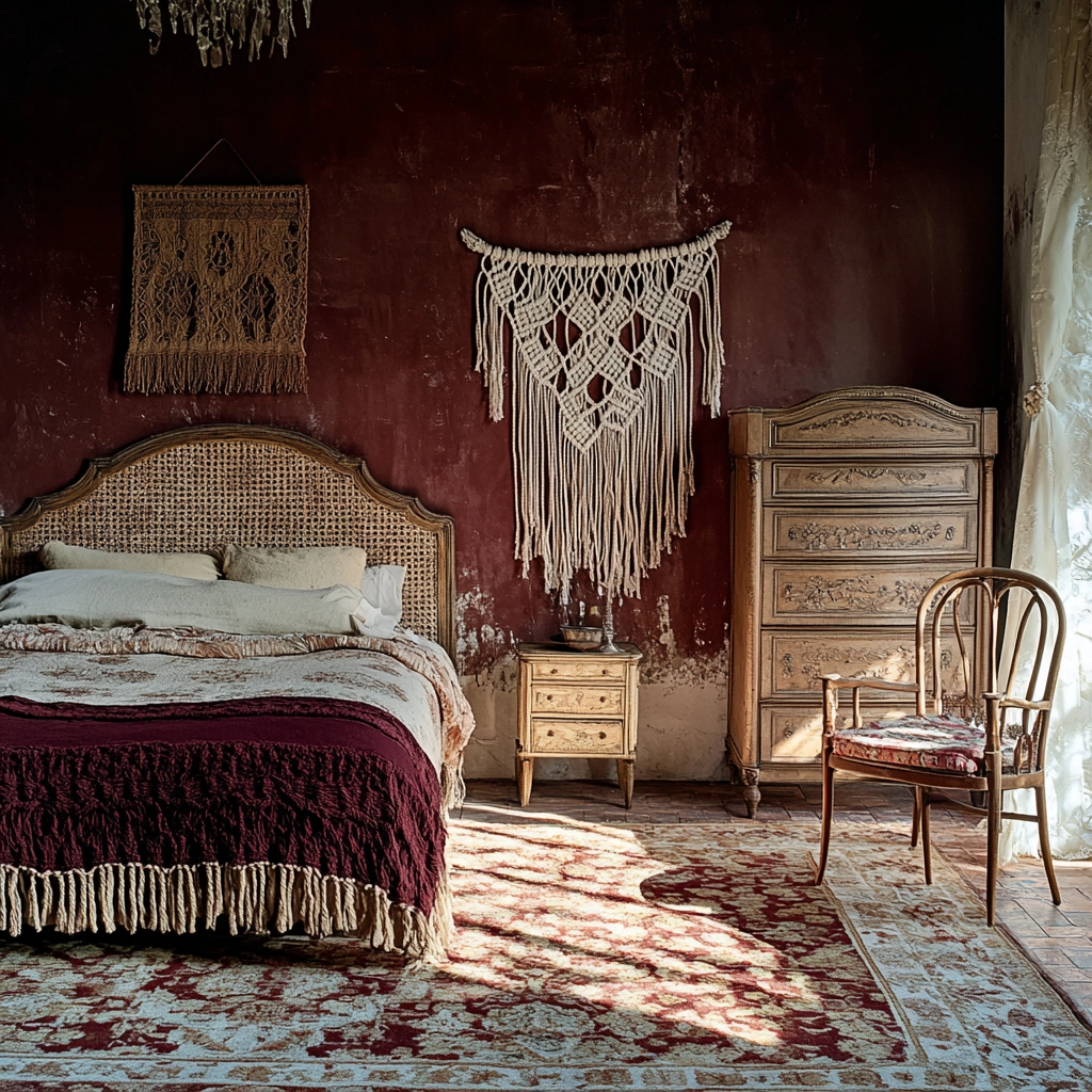 farmhouse aesthetic bedroom 14