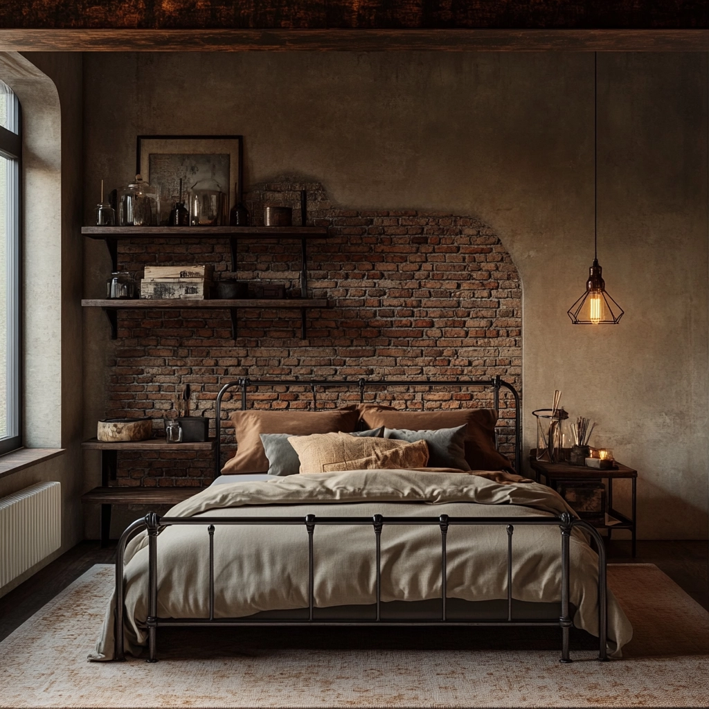 farmhouse aesthetic bedroom 18