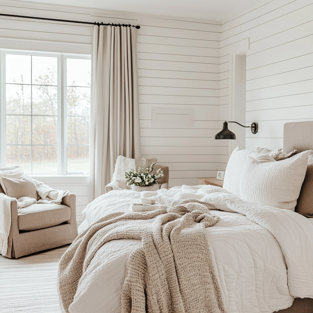 farmhouse aesthetic bedroom 43