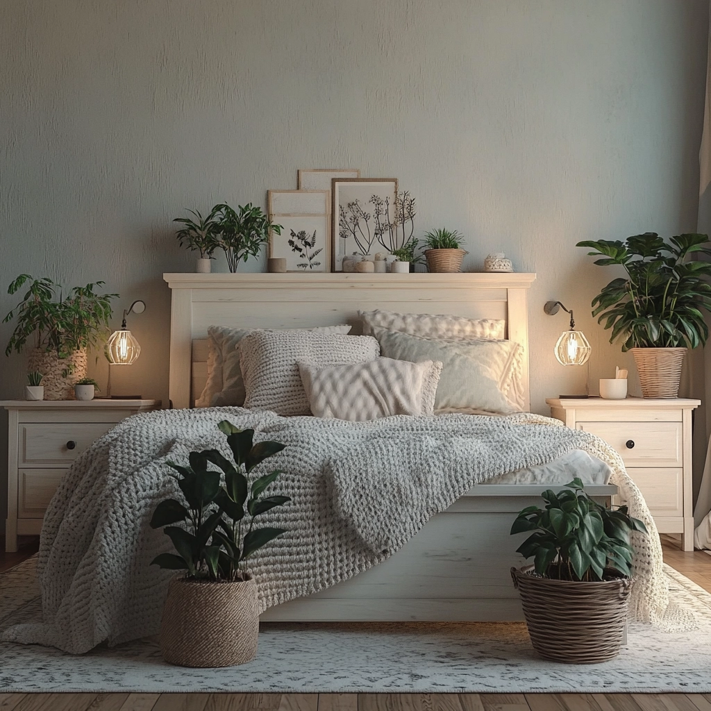 farmhouse aesthetic bedroom 7