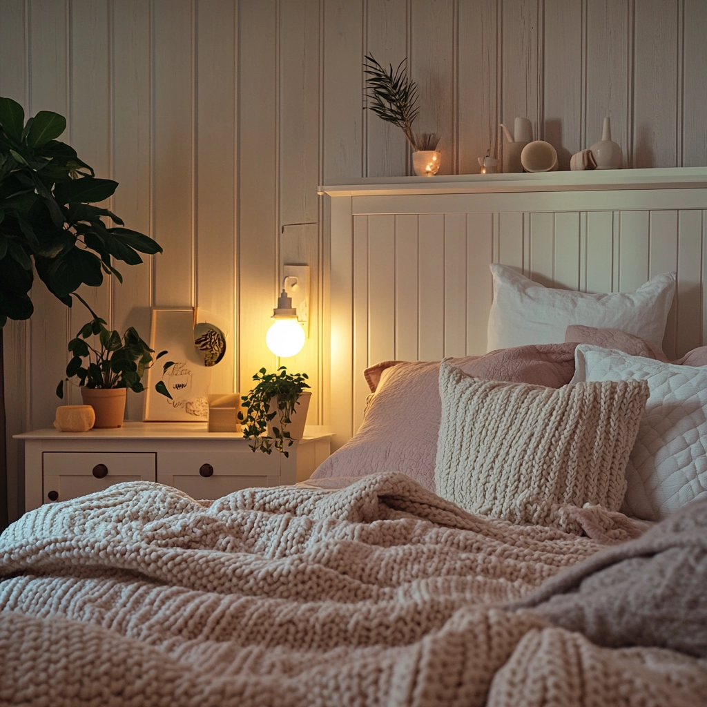 farmhouse aesthetic bedroom 8