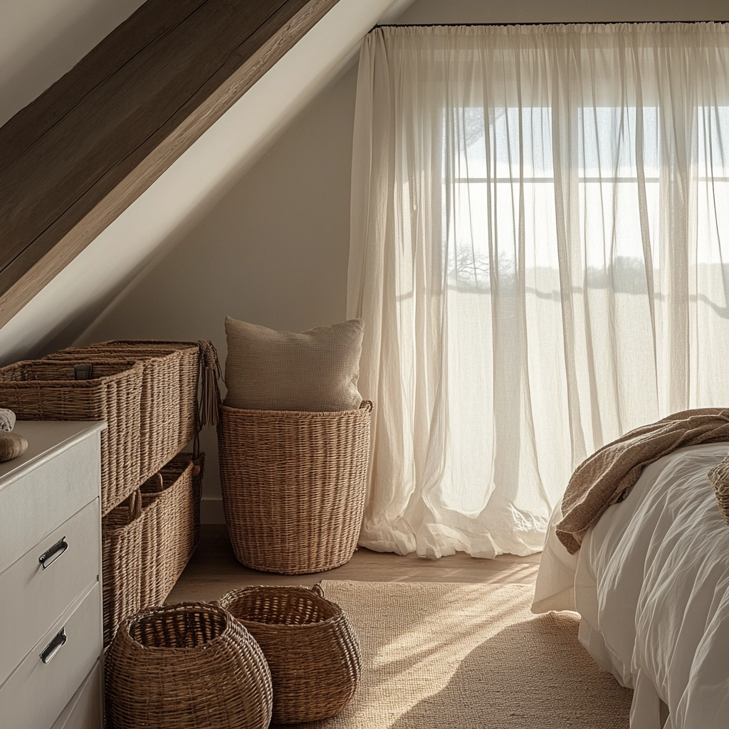 farmhouse attic bedroom 12