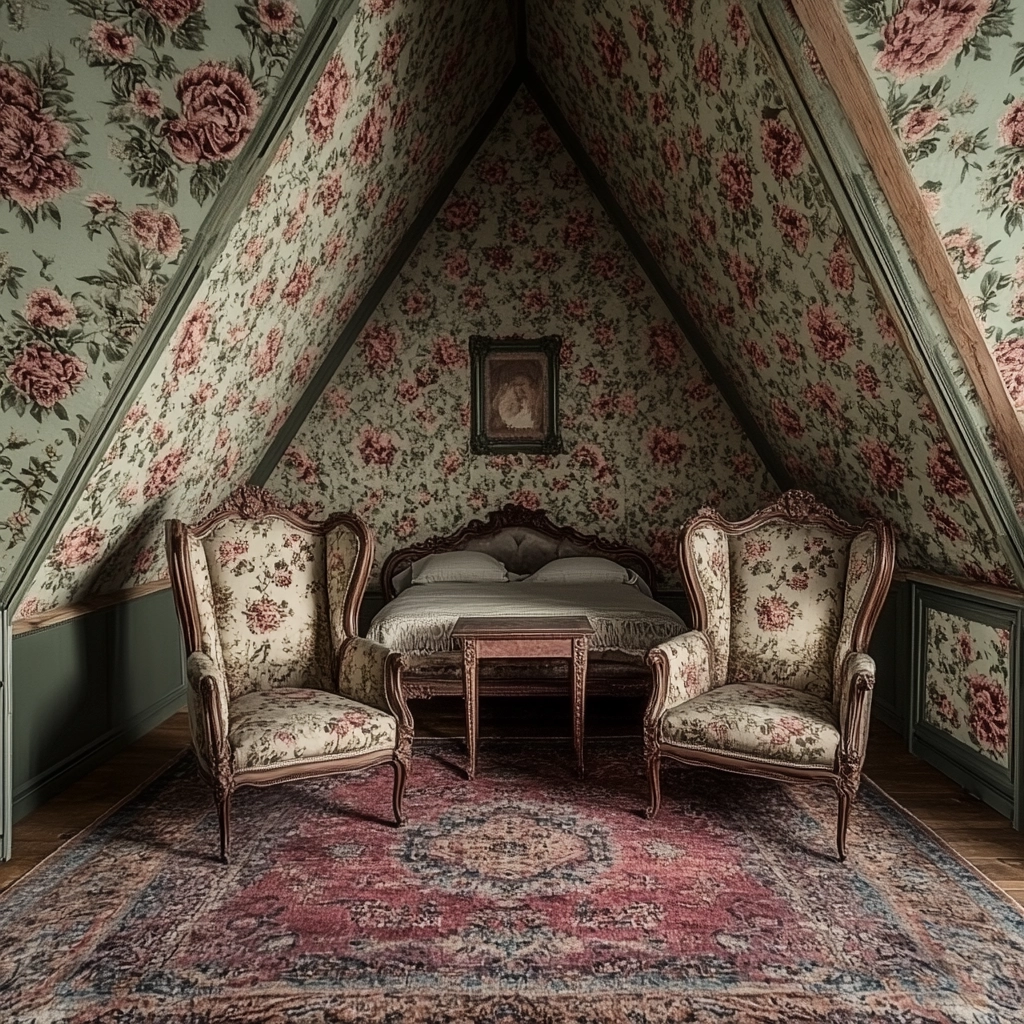 farmhouse attic bedroom 16