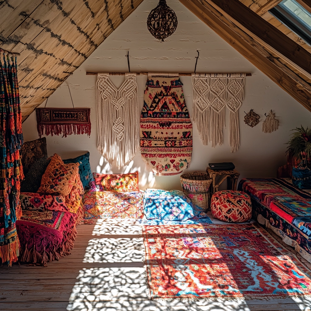 farmhouse attic bedroom 17