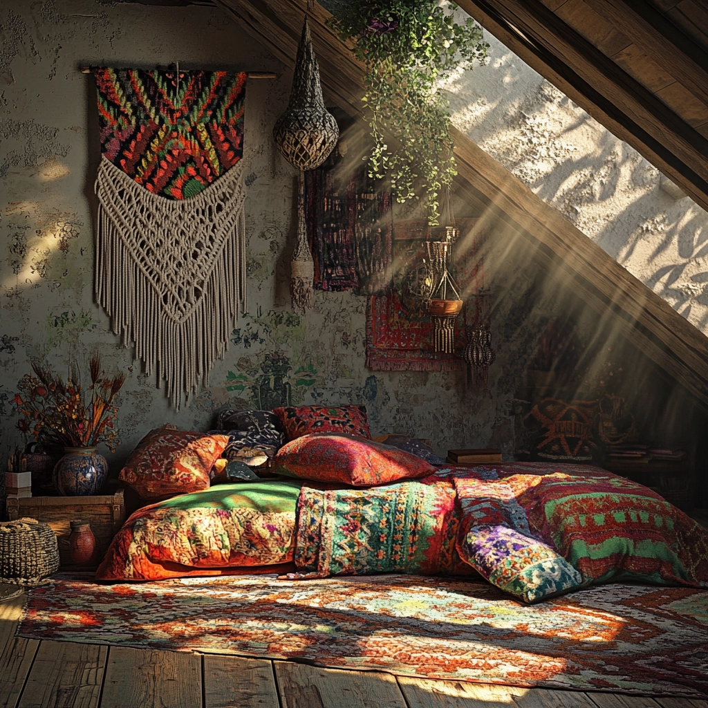 farmhouse attic bedroom 20