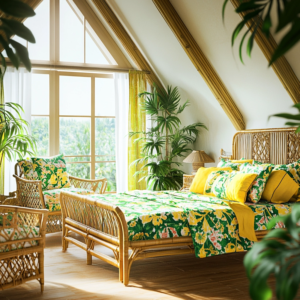 farmhouse attic bedroom 25