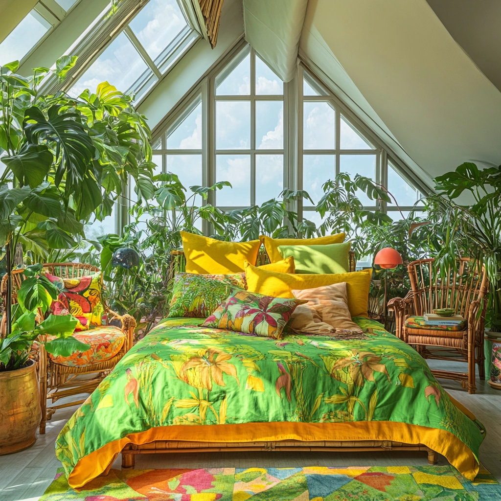 farmhouse attic bedroom 27