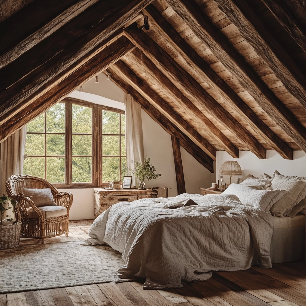 farmhouse attic bedroom 3
