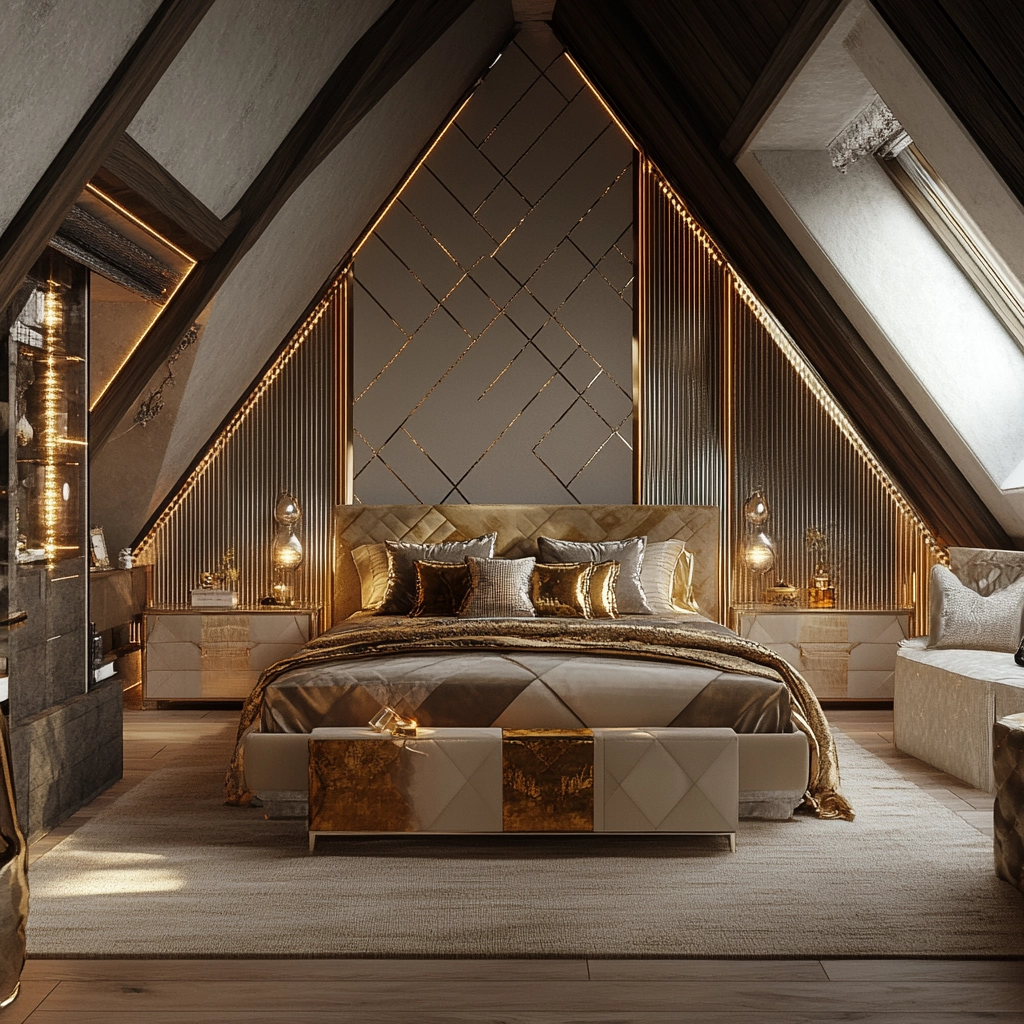 farmhouse attic bedroom 44