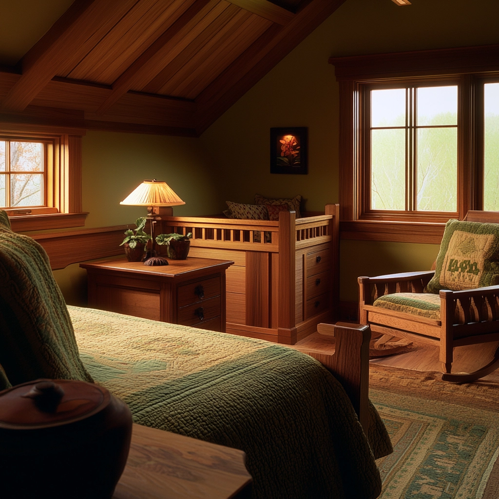 farmhouse attic bedroom 55