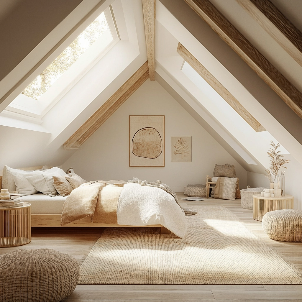 farmhouse attic bedroom 6