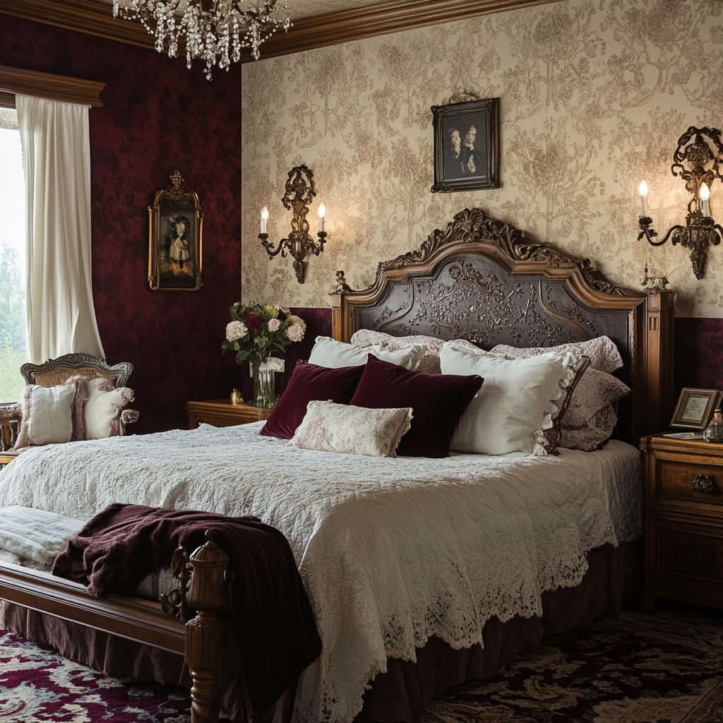 farmhouse bedroom accent wall 21
