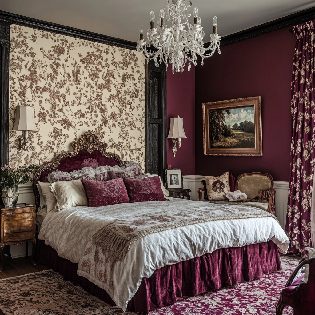farmhouse bedroom accent wall 24