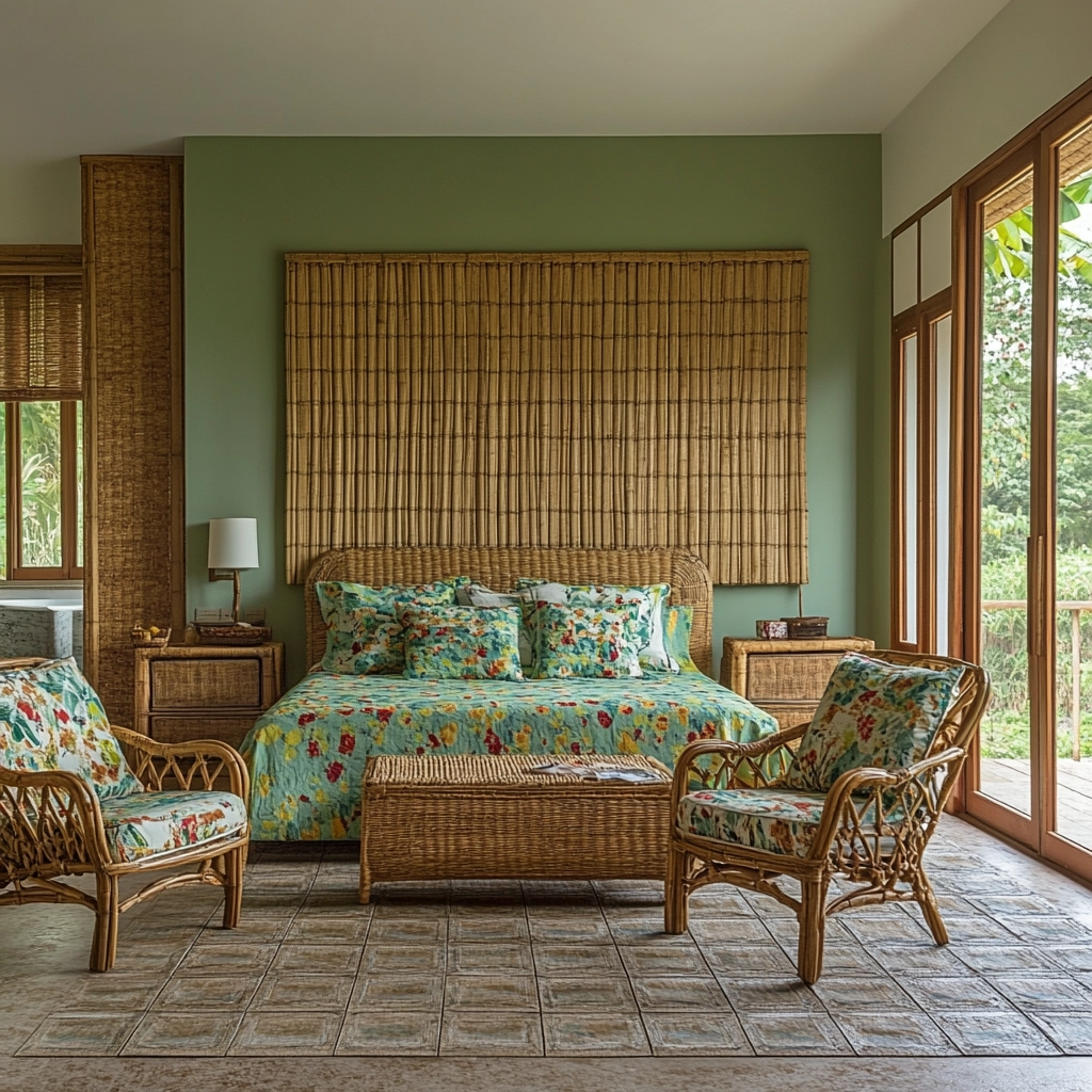 farmhouse bedroom accent wall 33