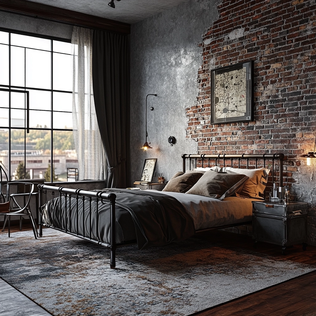 farmhouse bedroom accent wall 40