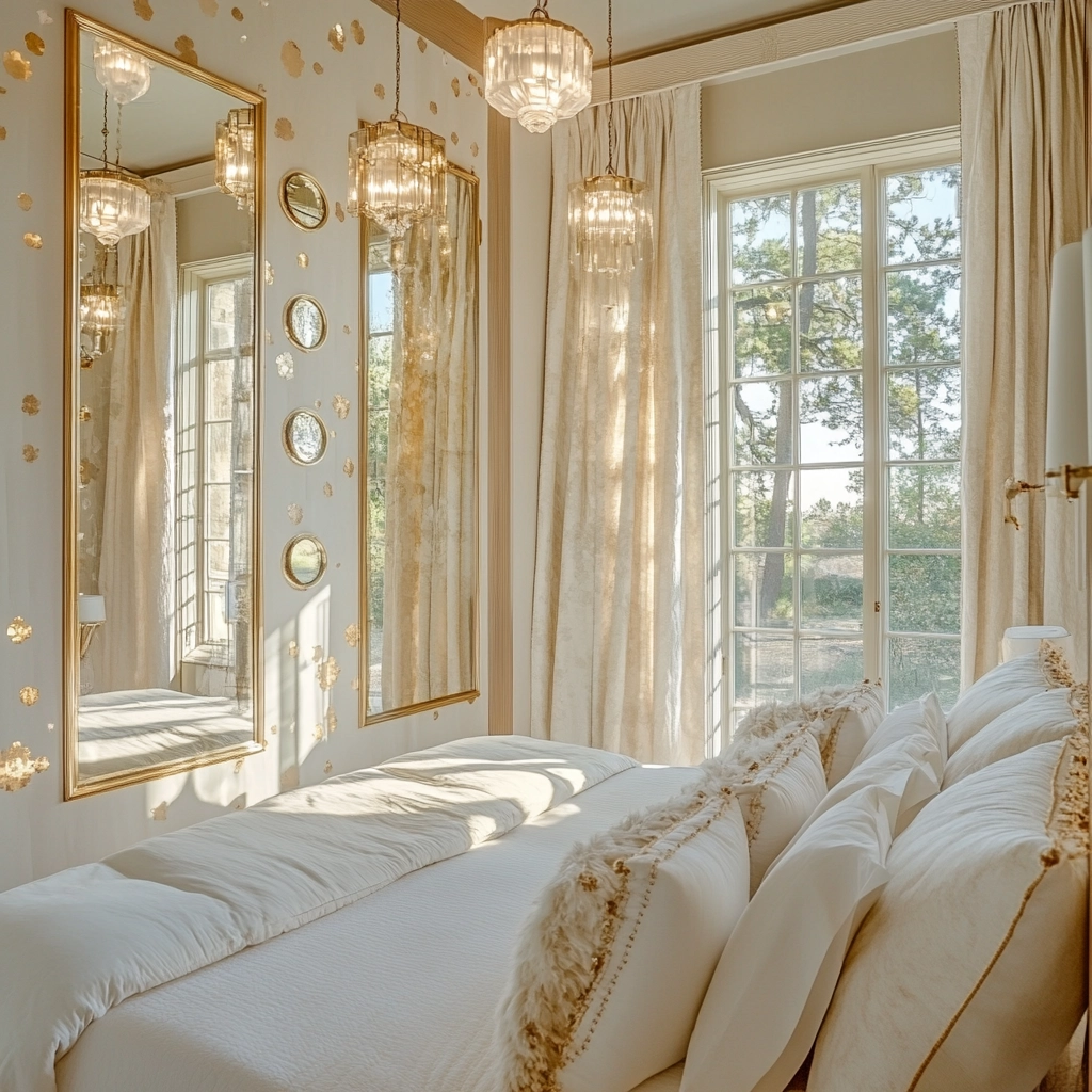 farmhouse bedroom accent wall 49