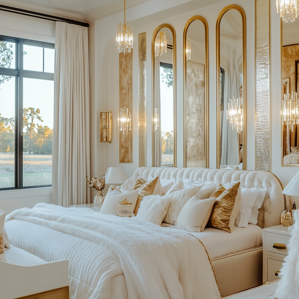 farmhouse bedroom accent wall 50