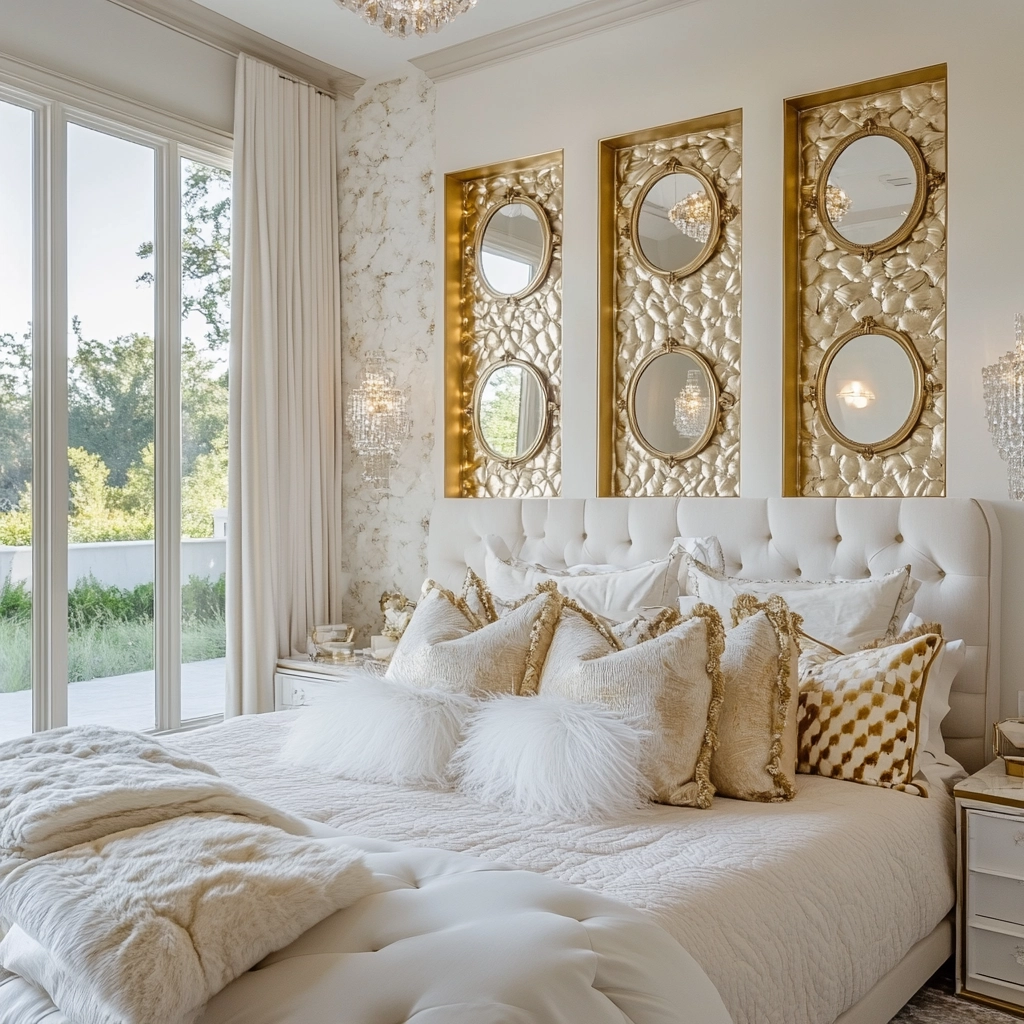 farmhouse bedroom accent wall 51