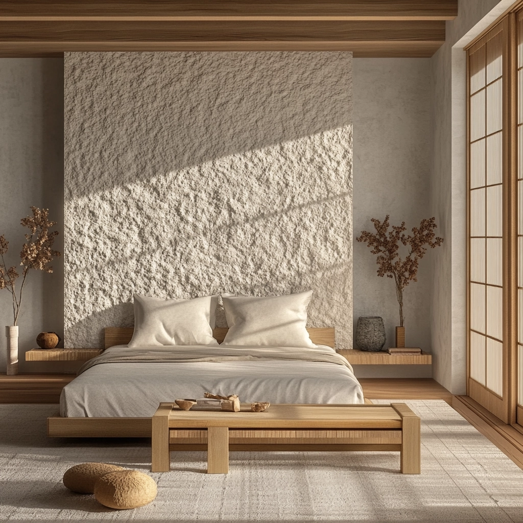 farmhouse bedroom accent wall 62
