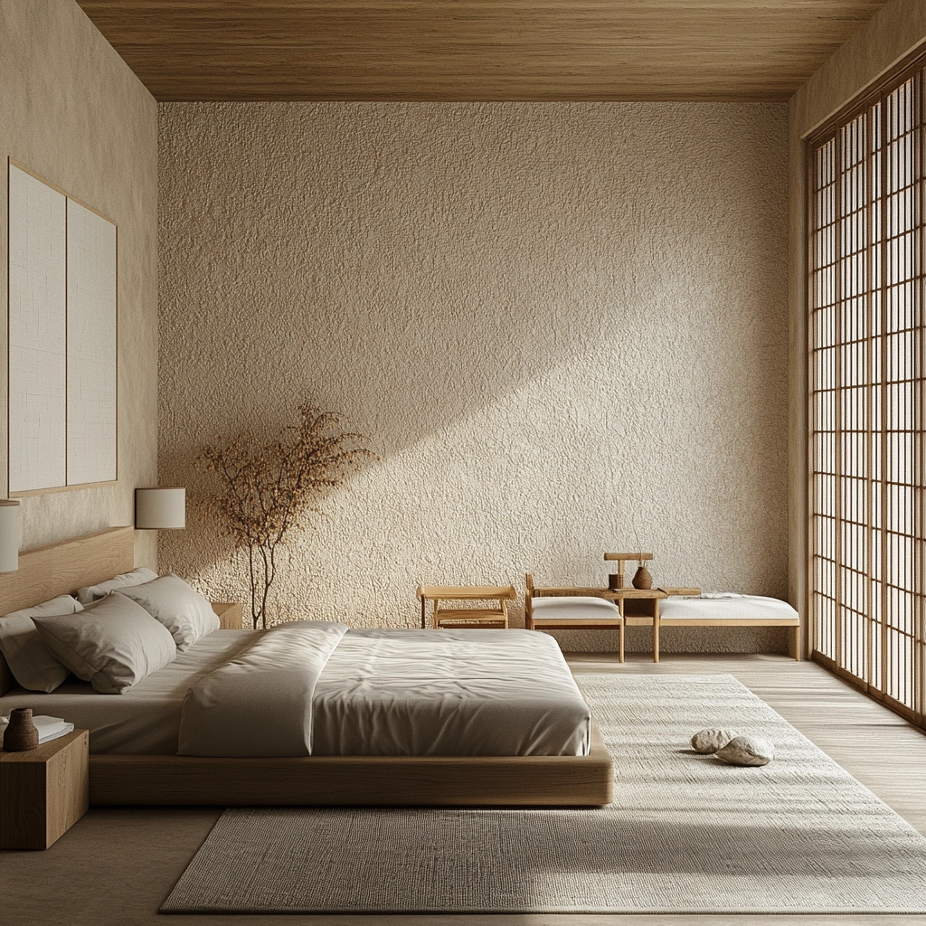 farmhouse bedroom accent wall 63