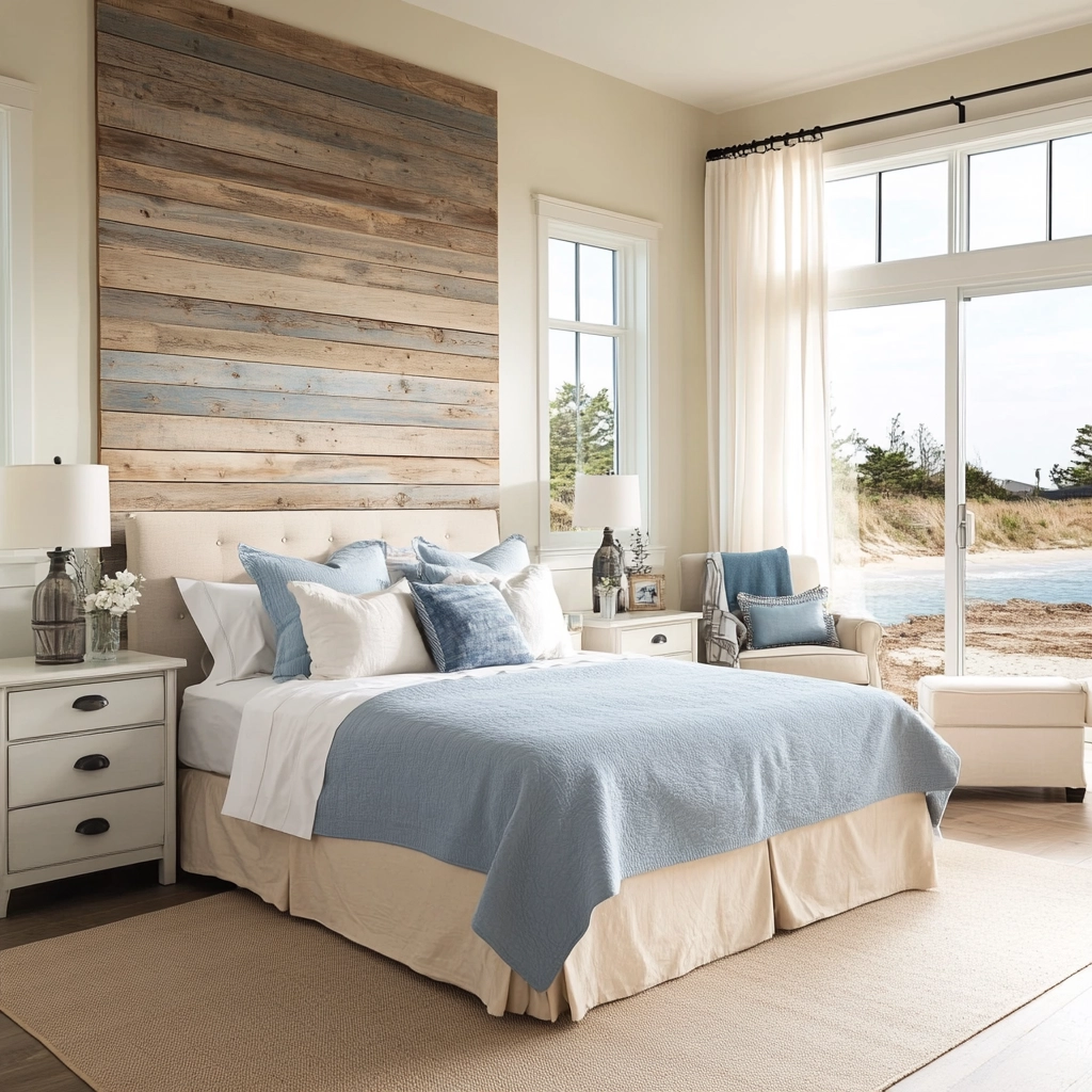 farmhouse bedroom accent wall 65