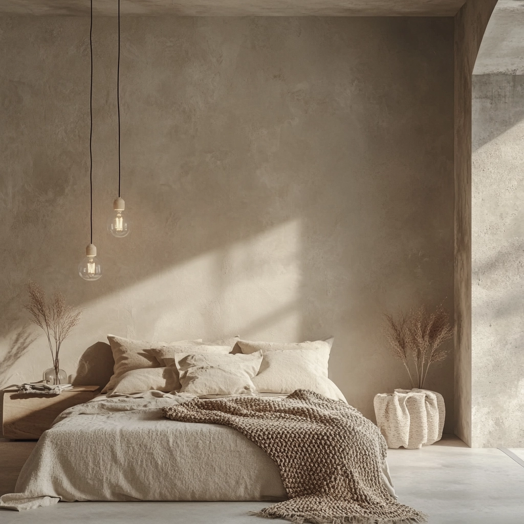 farmhouse bedroom accent wall ideas 15