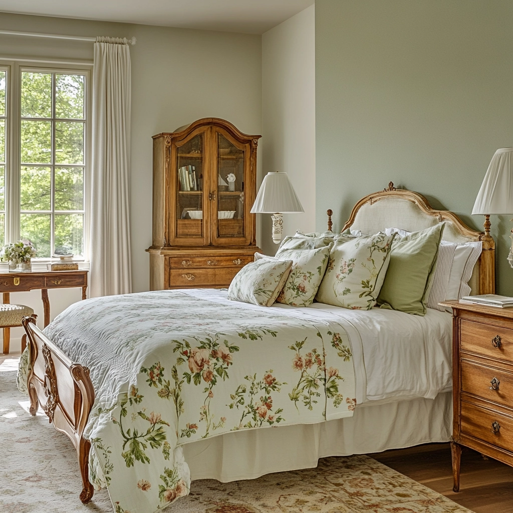 farmhouse bedroom accent wall ideas 19